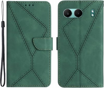 Coverup Hoesje - Geschikt voor OnePlus Nord 4 Hoesje - Coverup Book Case - Groen