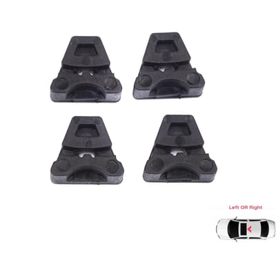 BSR533-2 4 stuks zonnedakrailframe glasgeleider reparatiebeugel voor Mercedes CLA ACE klasse W176 W177 W205 C207 C117