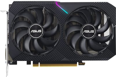 ASUS Dual NVIDIA GeForce RTX 3050 V2 OC Edition - Videokaart - 8GB - GDDR6 - PCIe 4.0 - 1x HDMI 2.1 - 1x DisplayPort 1.4 - 1x DVI-D