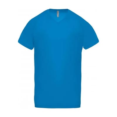 PROACT® Heren-sport-t-shirt V-hals PA476 - Sporty Royal Blue - XL