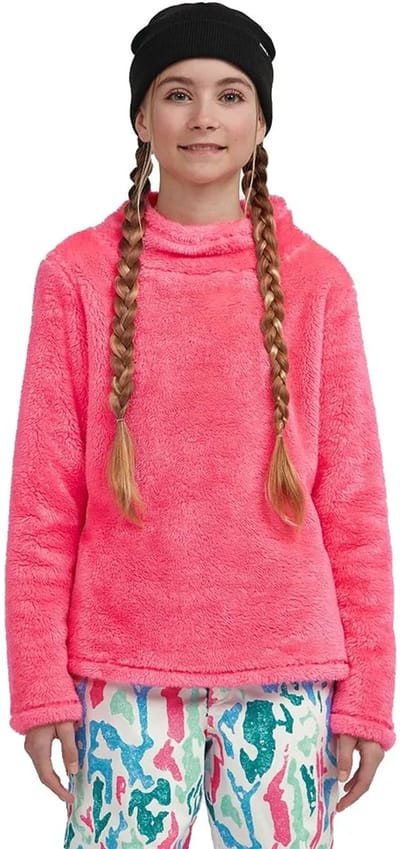 O´neill Fwc Cruz Fuzzy Fleece Roze 7-8 Years Meisjes