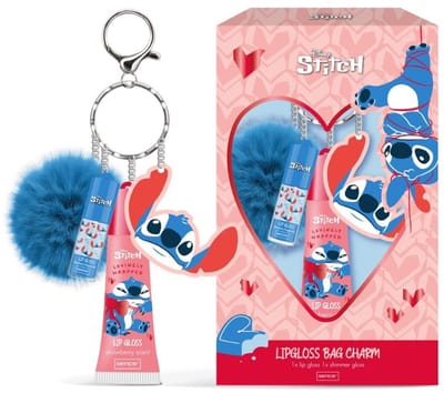 Sence Disney Stitch tashanger met lipgloss Valentijn