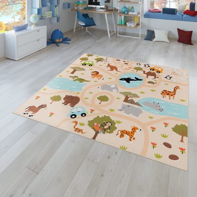 Kinderkamertapijt tapijt jongen meisje kinderkamertapijt baby antislip straat