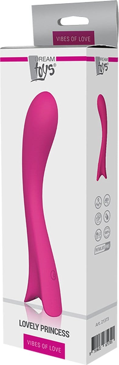 Dream Toys Vibrator Love Toy VIBES OF LOVE LOVELY PRINCESS MAGENTA Roze