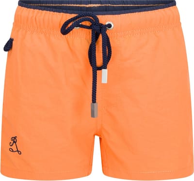 Ramatuelle Zwembroek Jongens - Tahiti  - Maat 104 - Kleur  Oranje / Peach