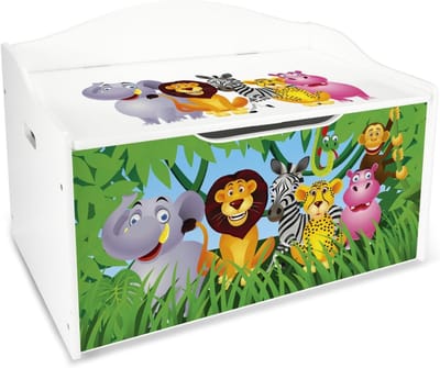 DailySupplies® Speelgoedkist - Speelgoedkast - Dekenkist - Wit