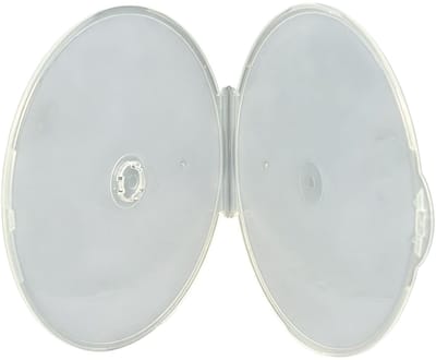 Dailygoods- CD Hoes Transparant - CD Opbergmap - CD Opbergsysteem - CD Hoesjes - CD Hoesjes Plastic - Schokbestendig Ontwerp - Cd Case