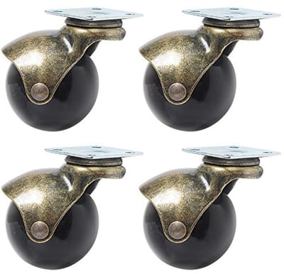 360 Graden Draaibare Zwenkwielen voor Meubels - 4 Stuks, 40 mm