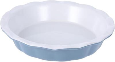 Keramische Taartvorm - Diepe Bakplaat - Taarten Bakken - Antiaanbak Oppervlak - 22cm Rond - Multi