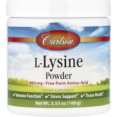 L-Lysine, Aminozuurpoeder, 100G(3.53oz)