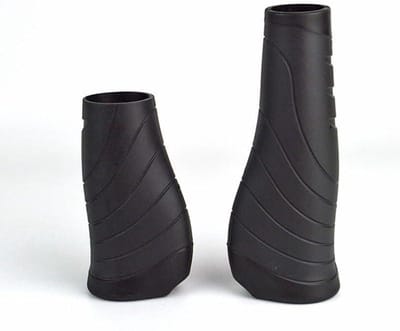 Fietsstuurgrepen Set - Handvatten Stuur - Comfortabel Fietsen - Aluminium Lock Ringen - Lange Korte Opties - Zwart Grijs