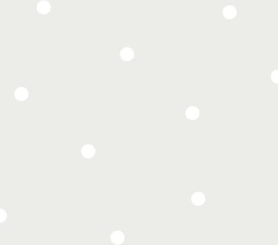 Dutch Wallcoverings - Make Believe Dotty grijs/wit