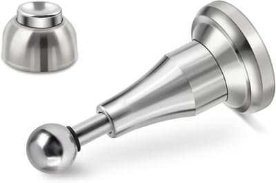 Magnetische Deurstoppers met Hydraulische Technologie - Roestvrijstalen Deurhouders voor Wand- en Vloermontage