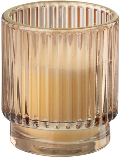 J-Line geurkaars Nordic Vetiver - lichtbruin - small - 19U