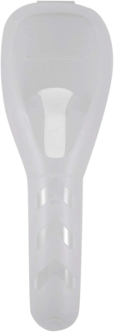 Scheermes Opberger - Houder Etui - Veilig Vervoeren - Wasbaar Duurzaam - 16.5 x 6 x 3.5 cm - Transparant