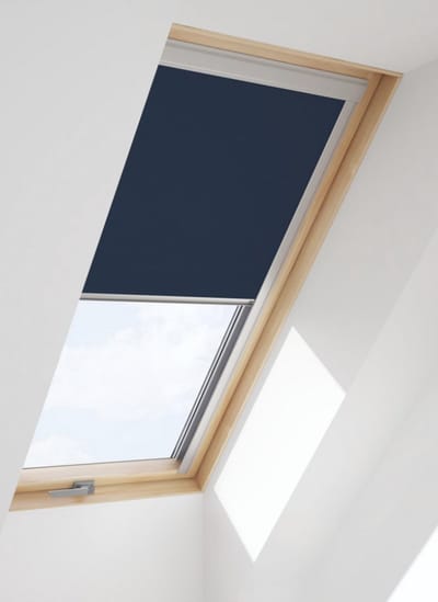Contrio Verduisterend Rolgordijn voor VELUX Dakramen, P06 406, *Donkerblauw*