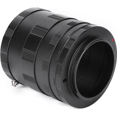 Professionele Metalen Zwarte Macrofotografie Verlengadapterbuis Close-up Lensring voor Sony E