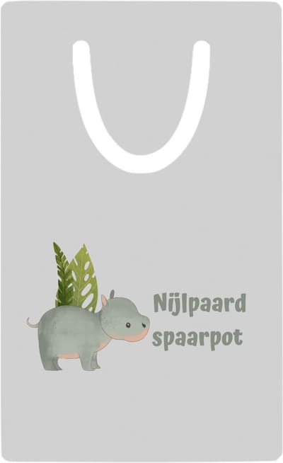 Hacebo® - Nijlpaard metalen boekenlegger- Nijlpaard - dieren liefhebbers - leuke cadeau voor iemand die van houdt van nijlpaarden - verjaardagscadeau - kado - gift Bladwijzer boekenleggers - 7.6 cm x 5cm