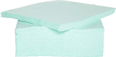 Cosy & Trendy Servetten Luxe kwaliteit - lichtblauw - 40x - 38 x 38 cm - Tafel decoratie - Papier