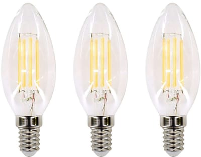 Bemko Premium LED Lamp E14 - vervangt 30W (4W) - 440lm - 2700K Warm Wit - 230V - 3 stuks