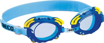 BECO kinder zwembril Palma - krab design - blauw - 4+