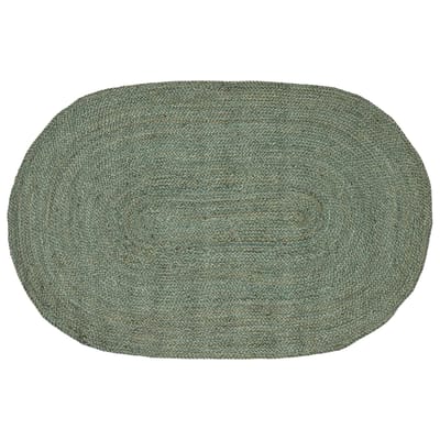 vidaXL - Vloerkleden - Olijfgroen - 100 - x - 152 - cm - Jute