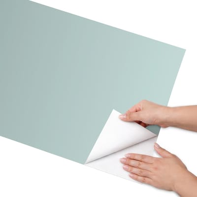 Coloray Meubel Wrap Folie - Turkoois Meubelfolie - 50x100 cm - Decoratiefolie Zelfklevend Turkooizen kleurovergang - Meubelfolie Zelfklevend - Minimalist Meubelfolie - Wrapfolie Keuken - Wanddecoratie - Achtergronden en patronen