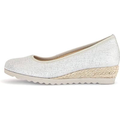 Gabor 42.641.80 lizard bianco/oro