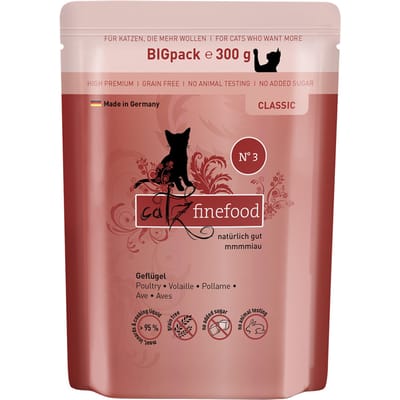 catz finefood 6 x 300 g - Gevogelte