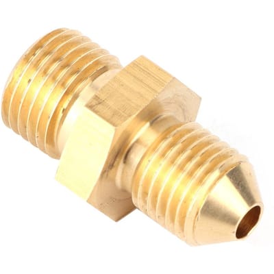 Raccord Adaptateur Connecteur Laiton UNF Mâle vers AN4 1 2 20 Mâle pour Huile Eau Gaz Trou 4mm   0.2in