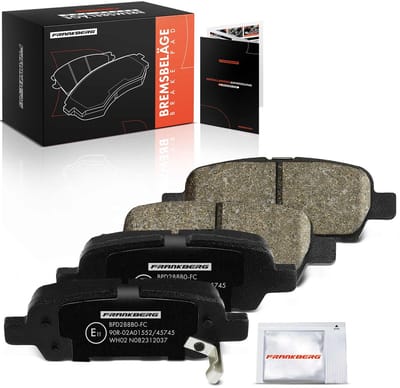 Frankberg 4x Remblokken achteras voor Infiniti