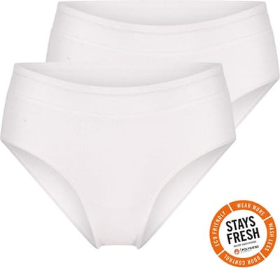 RJ Bodywear - Allure Stays Fresh - Dames Midi Slip - Zwart - S