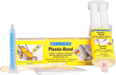 WEICON Plastic-Bond – 24 ml 2-componenten acrylaatlijm kunststof