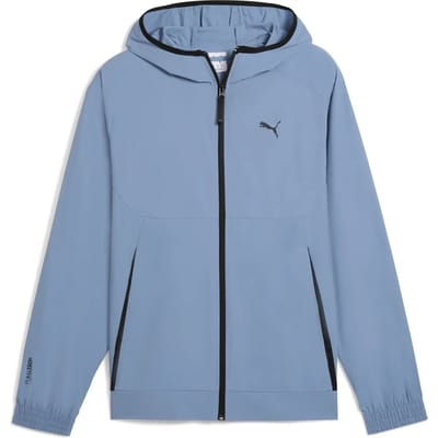 Puma tech relaxed track jack in de kleur blauw.