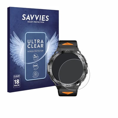 Savvies - Screenprotector voor Rogbid Titan K - Folie Beschermfolie transparant 18 Stuks