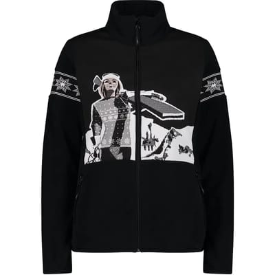 Fleece met volledige rits voor dames CMP