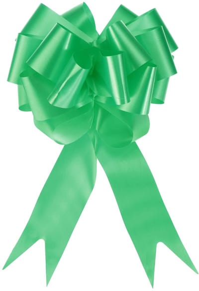 10 stuks 12 cm grote strikken, grote strikken, cadeaustrikken, groen, voor manden, auto, bruiloft, kerststrik