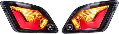Knipperlichten LED Power1 Evo-2 Tube achterkant Vespa GTS light smoke