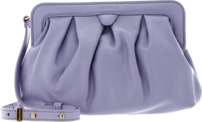 COCCINELLE Leren Schoudertas Diletta Mini Bag Lavender Paars