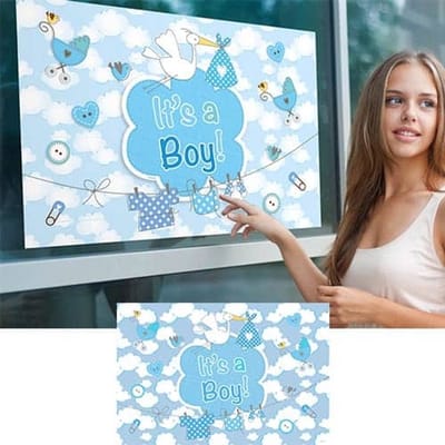 Folat - Raamvlag It's a boy