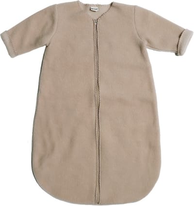Alwero slaapzak lange mouw merinowol Beige 0/6 MND