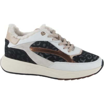 Floris Van Bommel Sfw-10138 Suvi Sneakers - Leer - Dames - Zwart - Maat 37