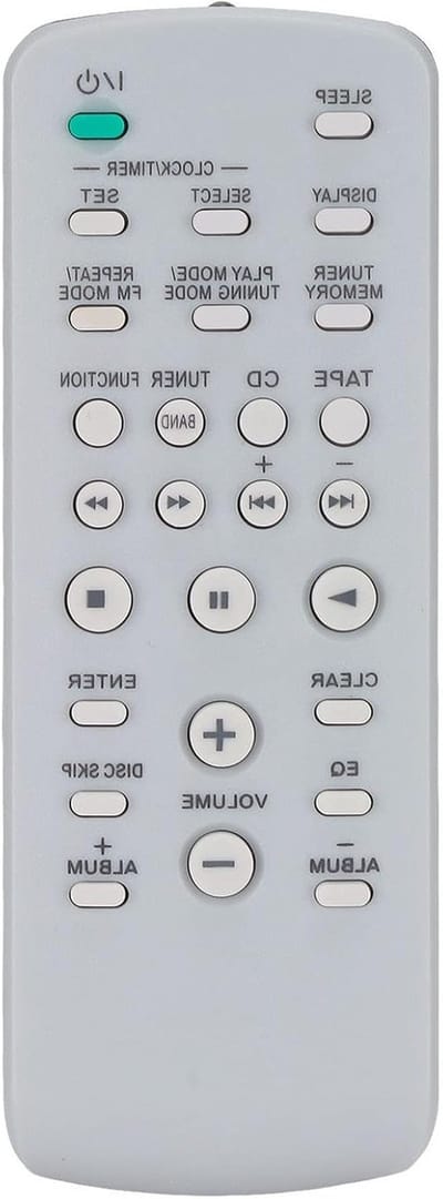 Vervangende Afstandsbediening voor CD HIFI Systeem, Geschikt voor RMSC3 en RMSC30, Geluidsinstallatie Accessoires met Gevoelige Knoppen