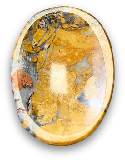 Duimsteen Jaspis Maligano klein (ca. 4cm)