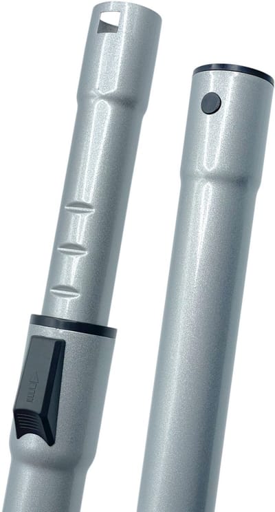 Fixem Telescoop Zuigbuis 32 mm – Verstelbaar 59-100 cm – Stofzuigerbuis Metaal – Kliksysteem – Compatibel met AEG, Electrolux, Nilfisk, Philips, Numatic en meer
