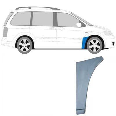 Reparatiepaneel voorspatbord voor Mazda MPV 1999-2006 / Rechts