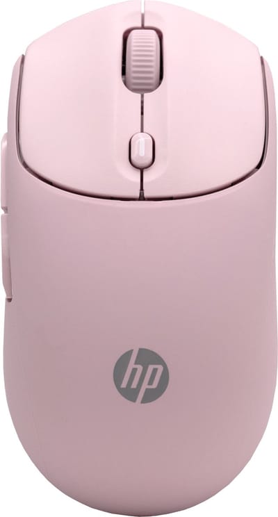 HP 400 Stille Draadloze Muis – 24 Maanden Batterij – Bluetooth & USB – Comfortabel – Microsoft Wheel-knop - Roze
