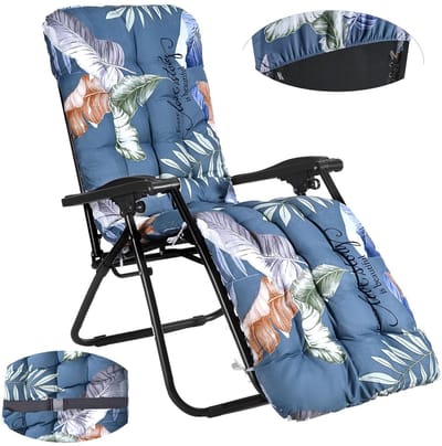 Unyqoos ® Extra Comfortabele Dikke Zitkussens Voor Binnen- En Buitenstoelen Met Antislip Bevestiging