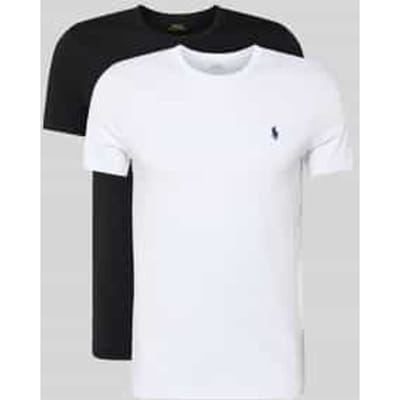 regular fit T-shirt-set van puur katoen