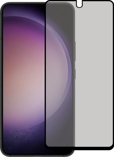 Screenprotector - Geschikt voor Samsung Galaxy S23 - Privacy Filter - Gehard Glas - Beschermglas - Tempered Glass - Screen Protector